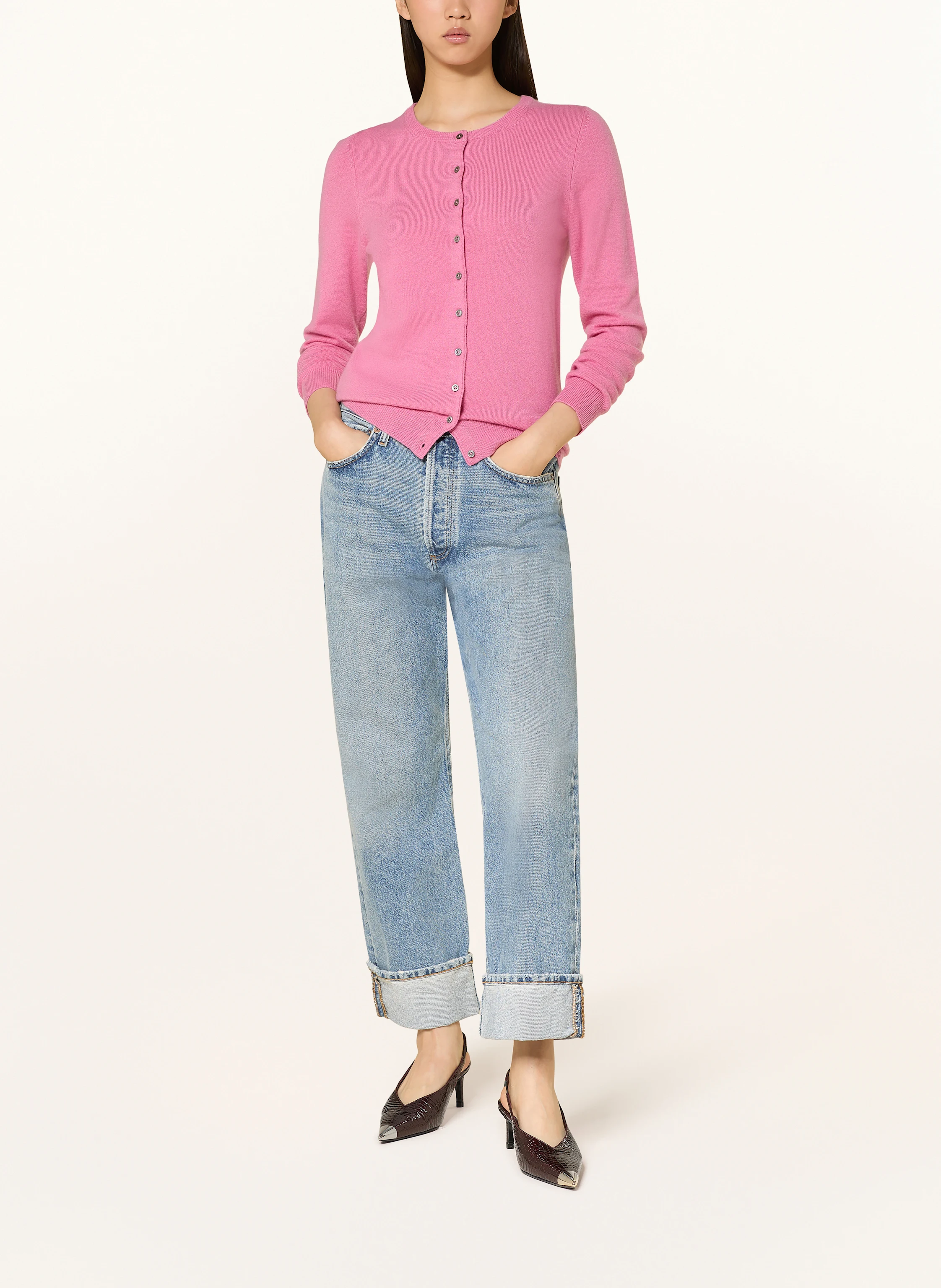REPEAT Strickjacke aus Cashmere