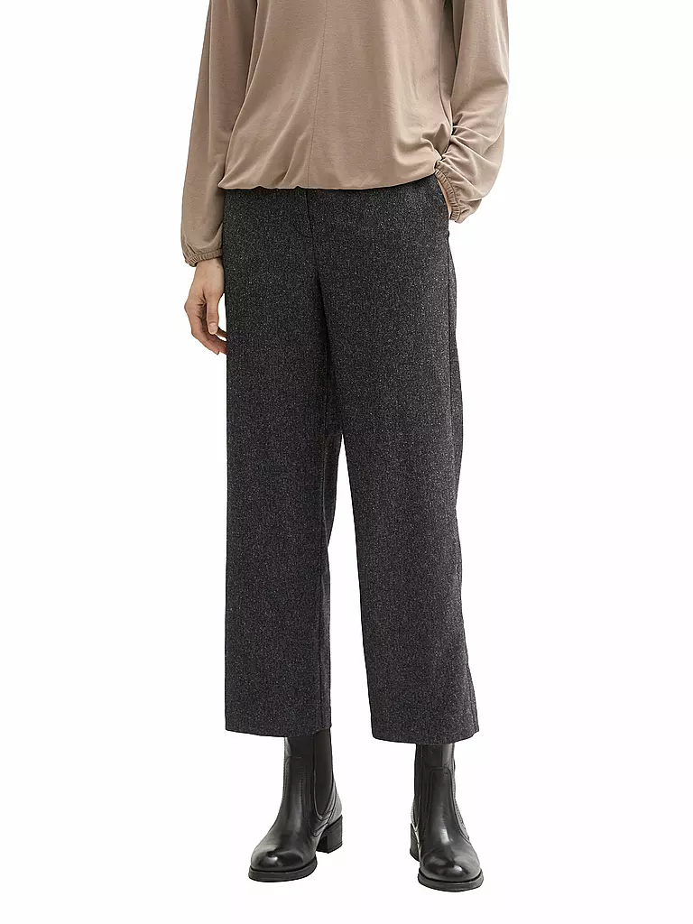 TOM TAILOR Culotte schwarz