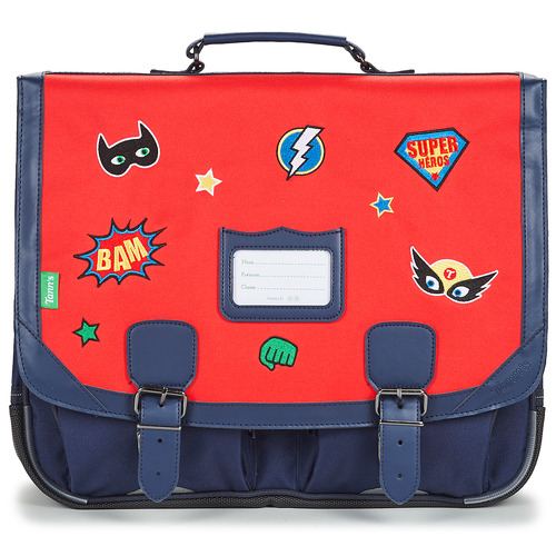 Tann's - TRISTANT CARTABLE 41 CM - Rouge / Marine