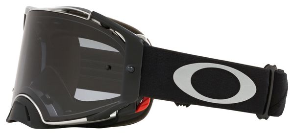 Masque Oakley Airbrake MX Tuff Blocks Black Gunmetal - Dark Grey / Ref : OO7046-C3