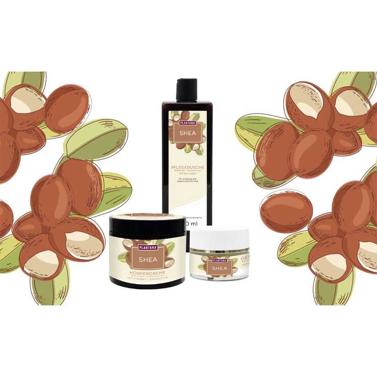Plantana Shea Pflege Duschbad mit Bio-Shea, 500 ml