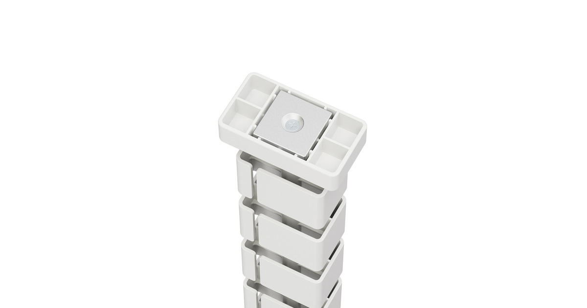 NeomountsADS06-132WH Kabelgeleider - magnetische bevestiging - universeel kabelgeleiding  (Wit)