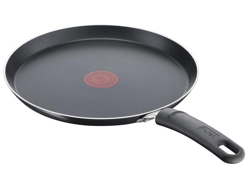 Tefal Crêpes-Pfanne Day by Day On 25 cm Pfannkuchenpfanne mit Antihaft-Beschichtung und Temperaturanzeige