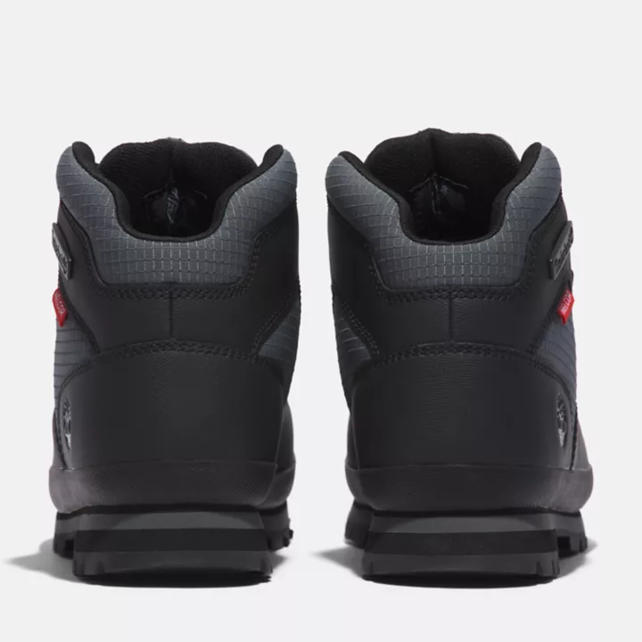 Bota Euro Hiker Masculina na Cor Preta