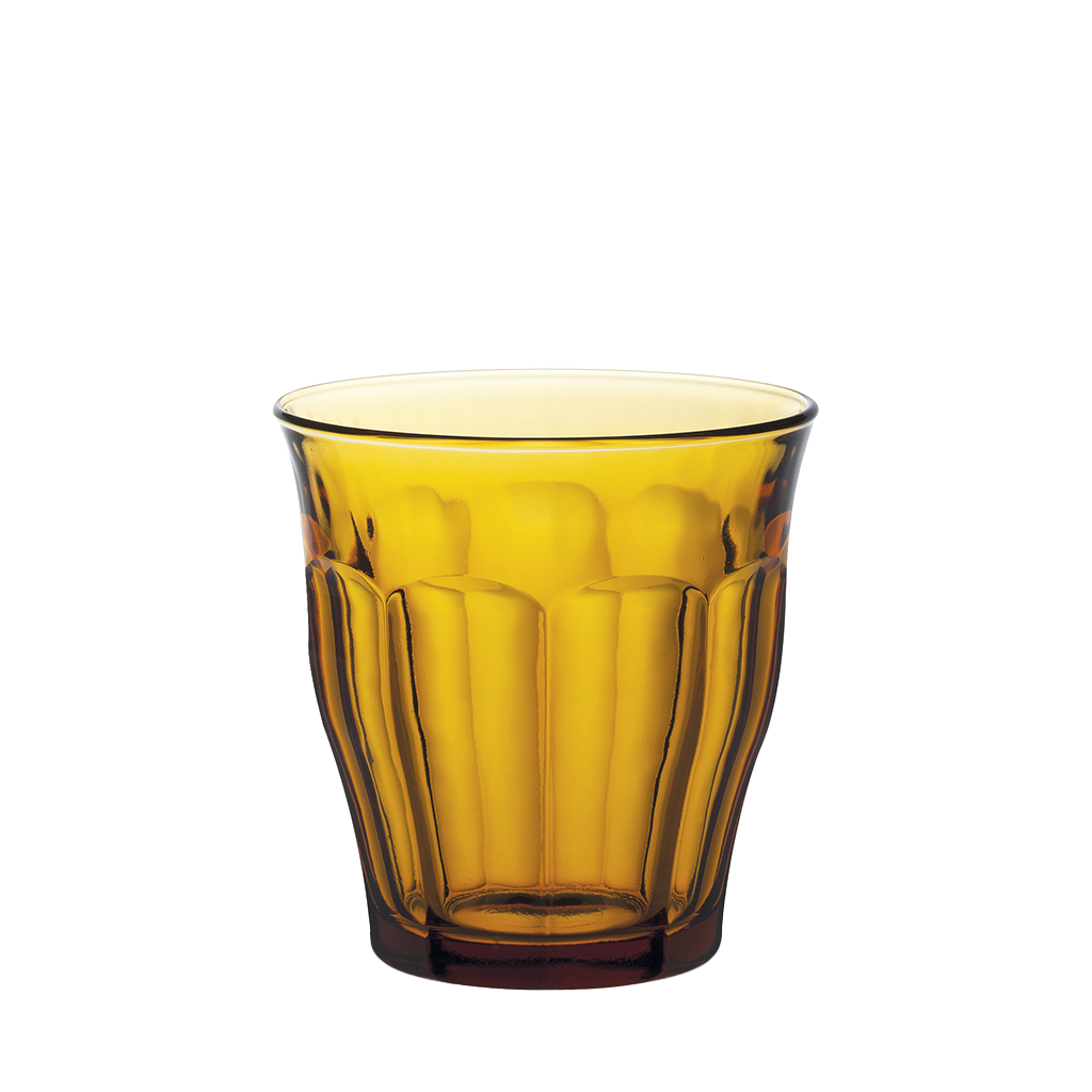 Coffret cadeau - Verre coloré Picardie 25cl x4 - Saphir, prune, vermeil, bleu marine