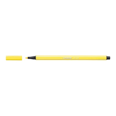STABILO Pen 68 - Feutre pointe moyenne - jaune fluorescent