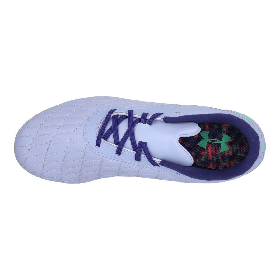 Under Armour Magnetico Select 3.0 FG - Violet/Vert Enfant