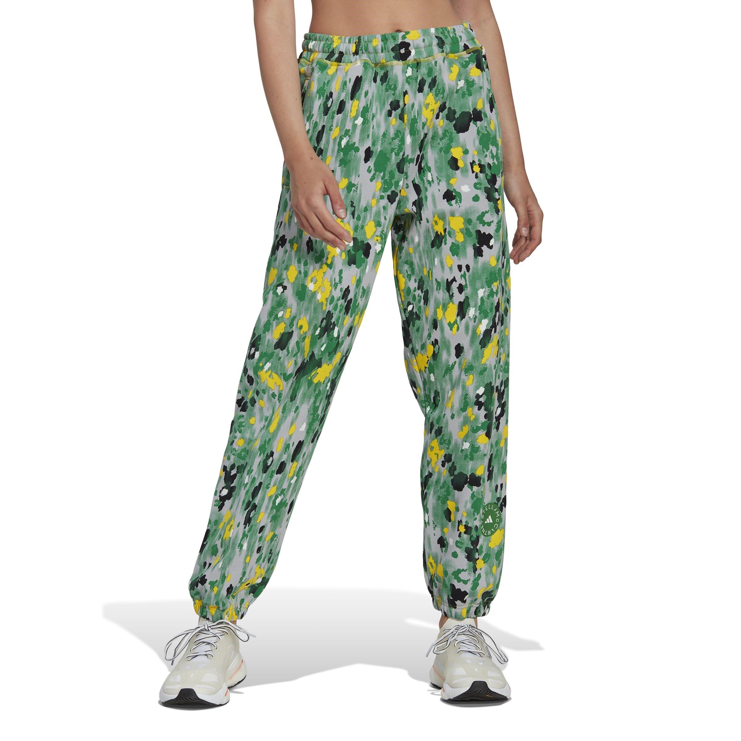 adidas by Stella McCartney Floral Printed Woven Track Joggers
