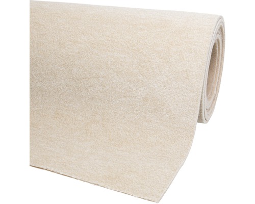 Velours tapijt Catania beige 400 cm breed (per meter verkocht)