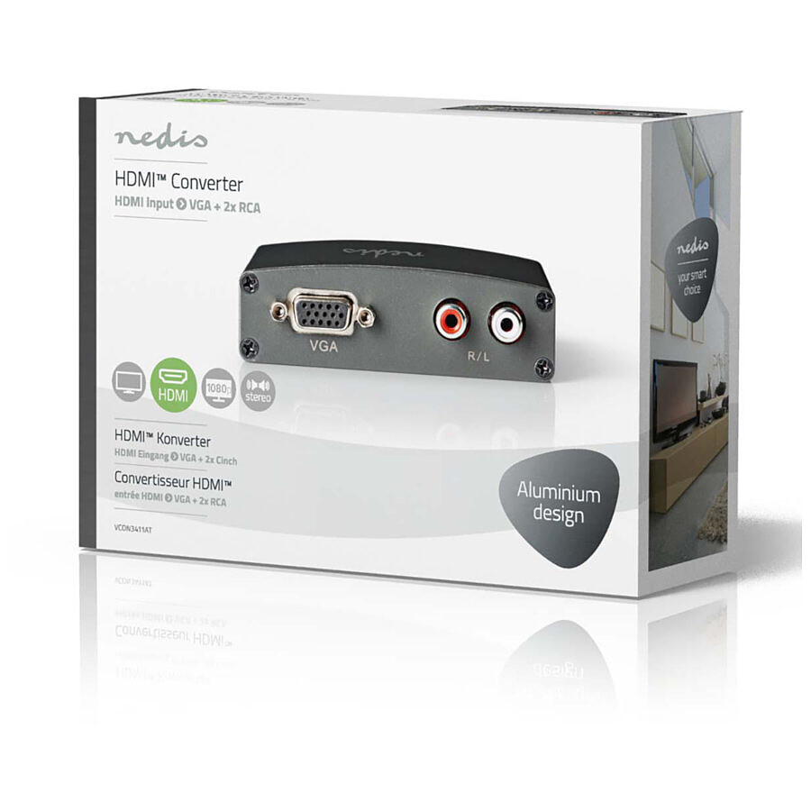 Nedis Convertisseur HDMI vers VGA