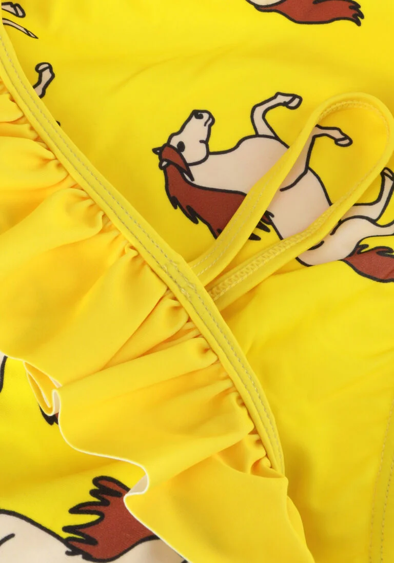 CARLIJNQ gele carlijnq  wild horse - swimsuit