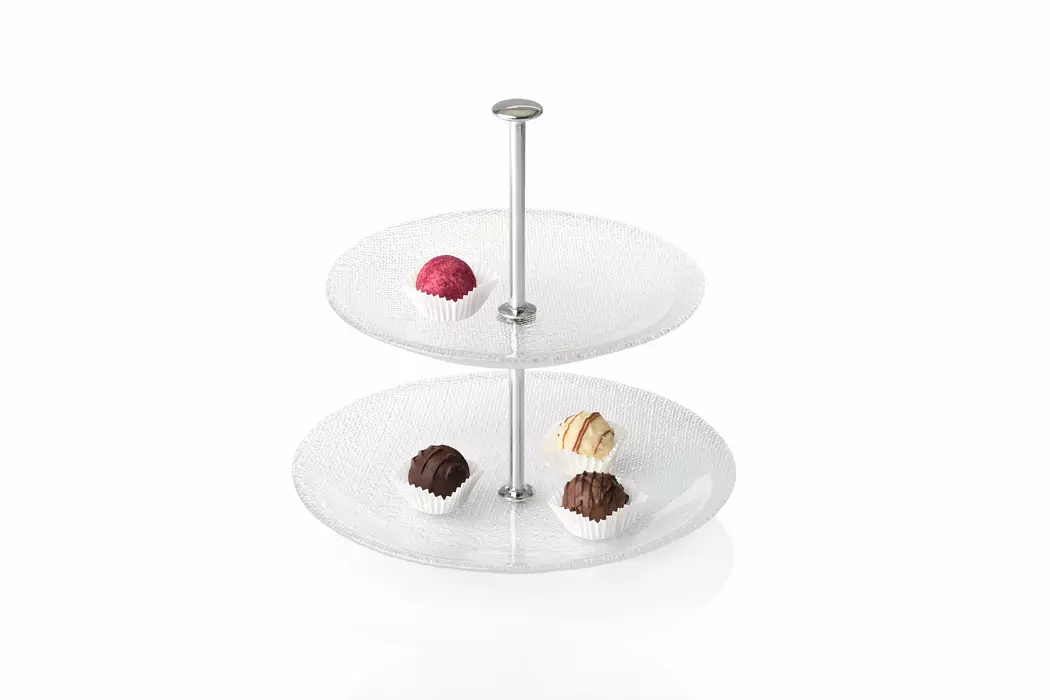 2-stöckige Etagere Pralina 20 cm