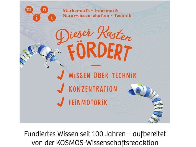 Kosmos Experimentierkasten Bionic Robotic Arm Mechanischer Flex-Greifarm