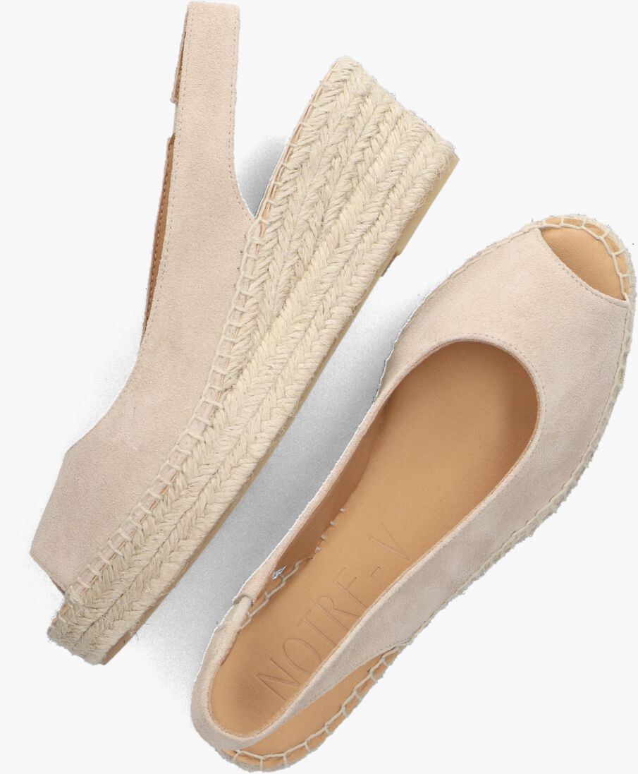 NOTRE-V beige notre-v espadrilles beli23