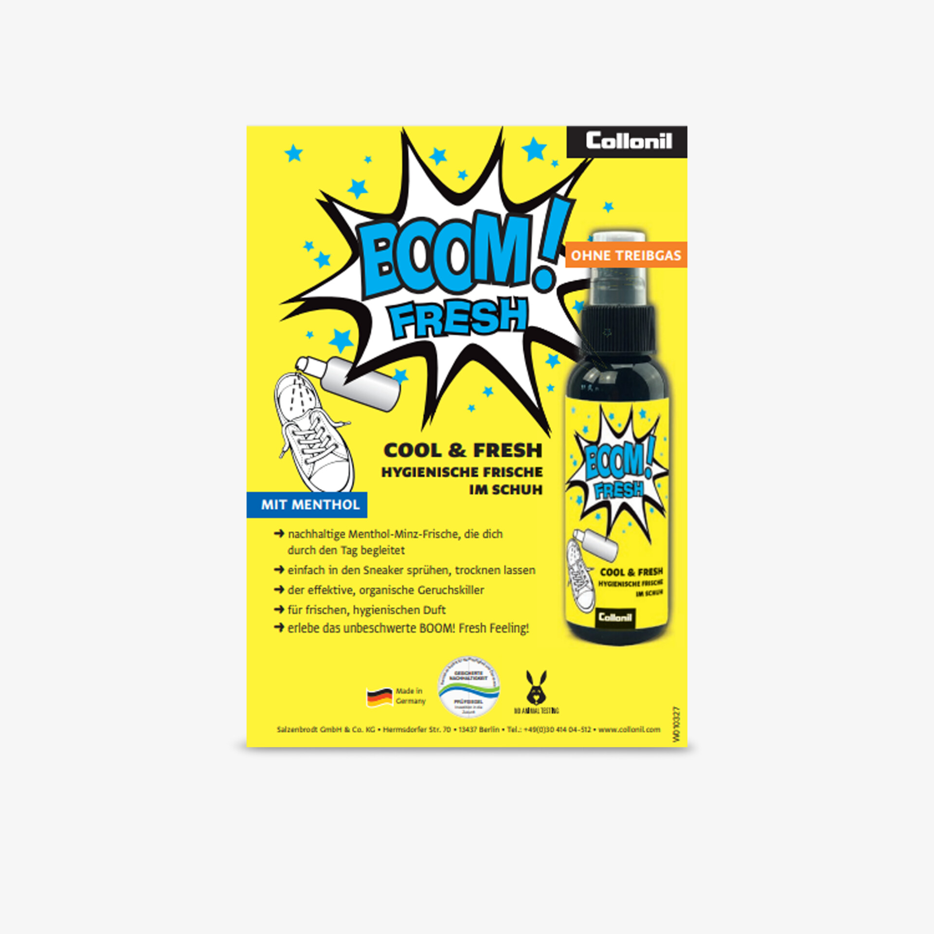 Collonil Cool & Fresh Schuh Deo