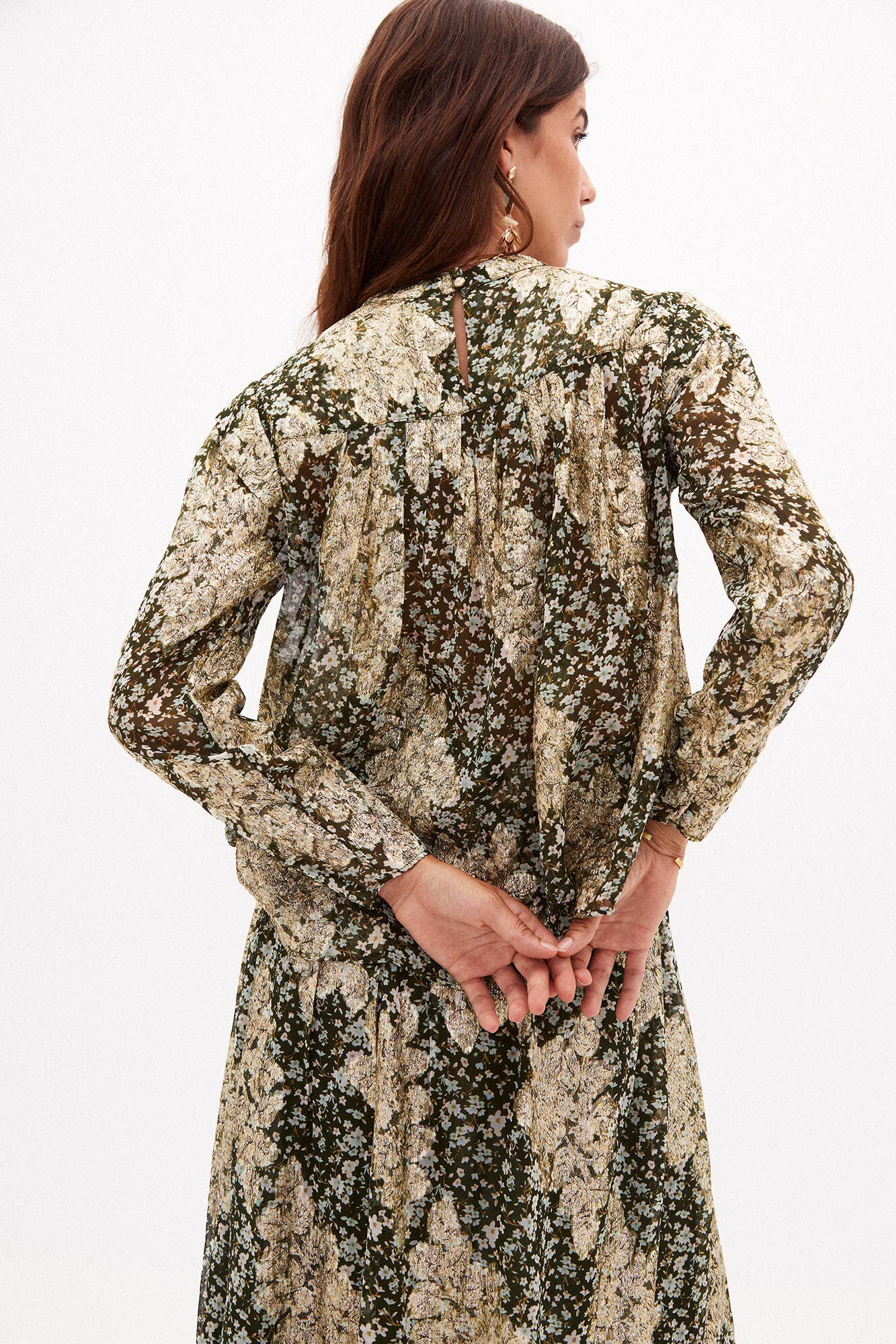 Blusa Amira Flowy com estampa - Várias opções