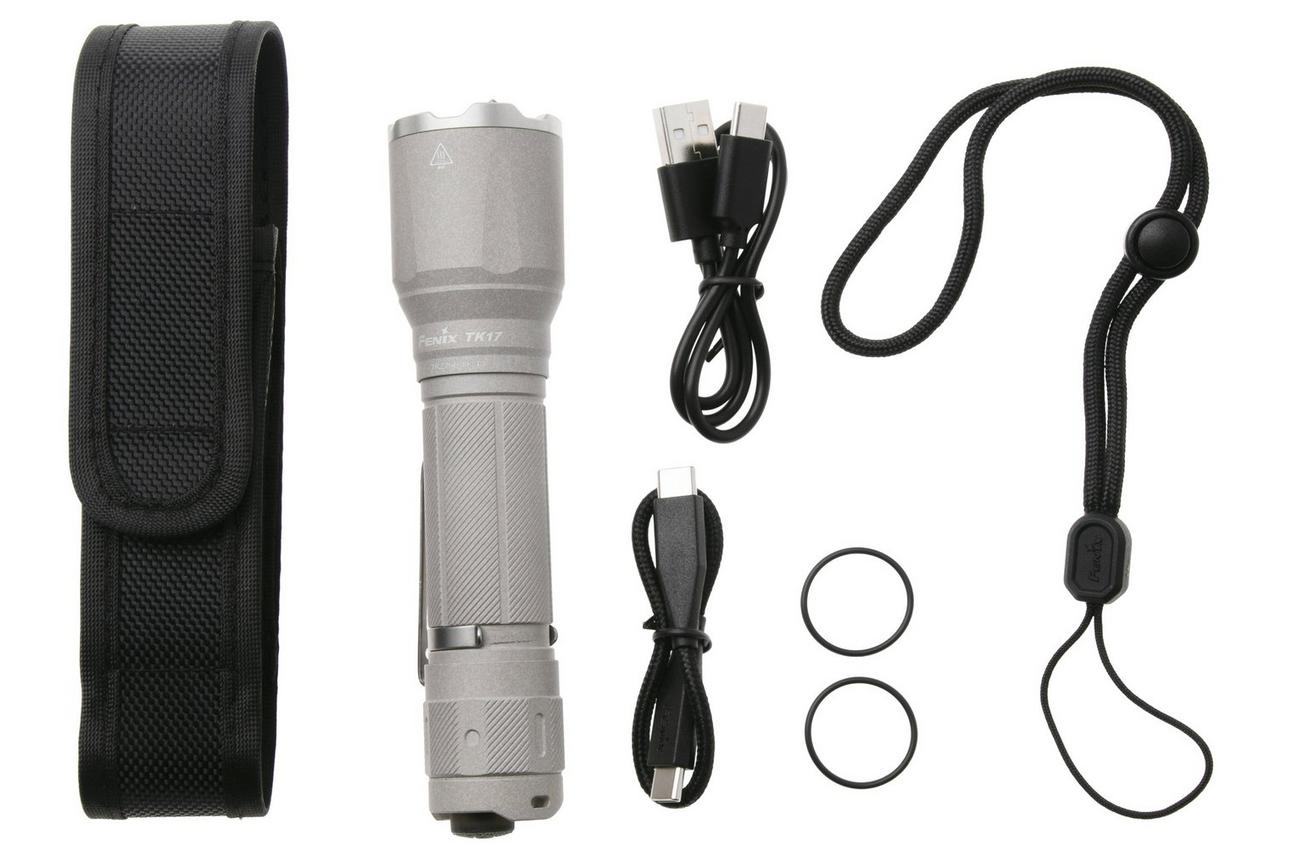 Fenix TK17, Grey, tactische zaklamp, 3600 lumen