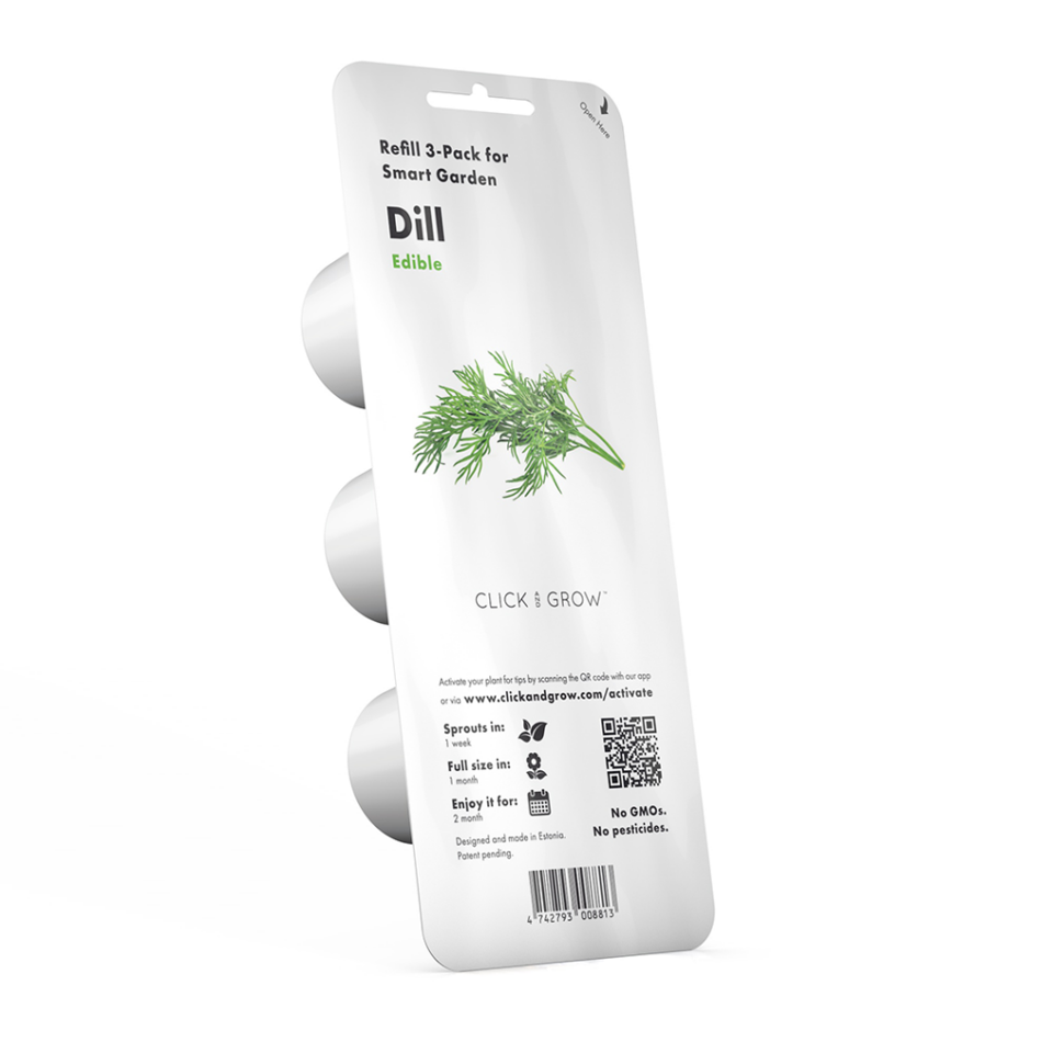 Click and Grow - Smart Garden Refill 3-pack - Dill (SGR49X3)