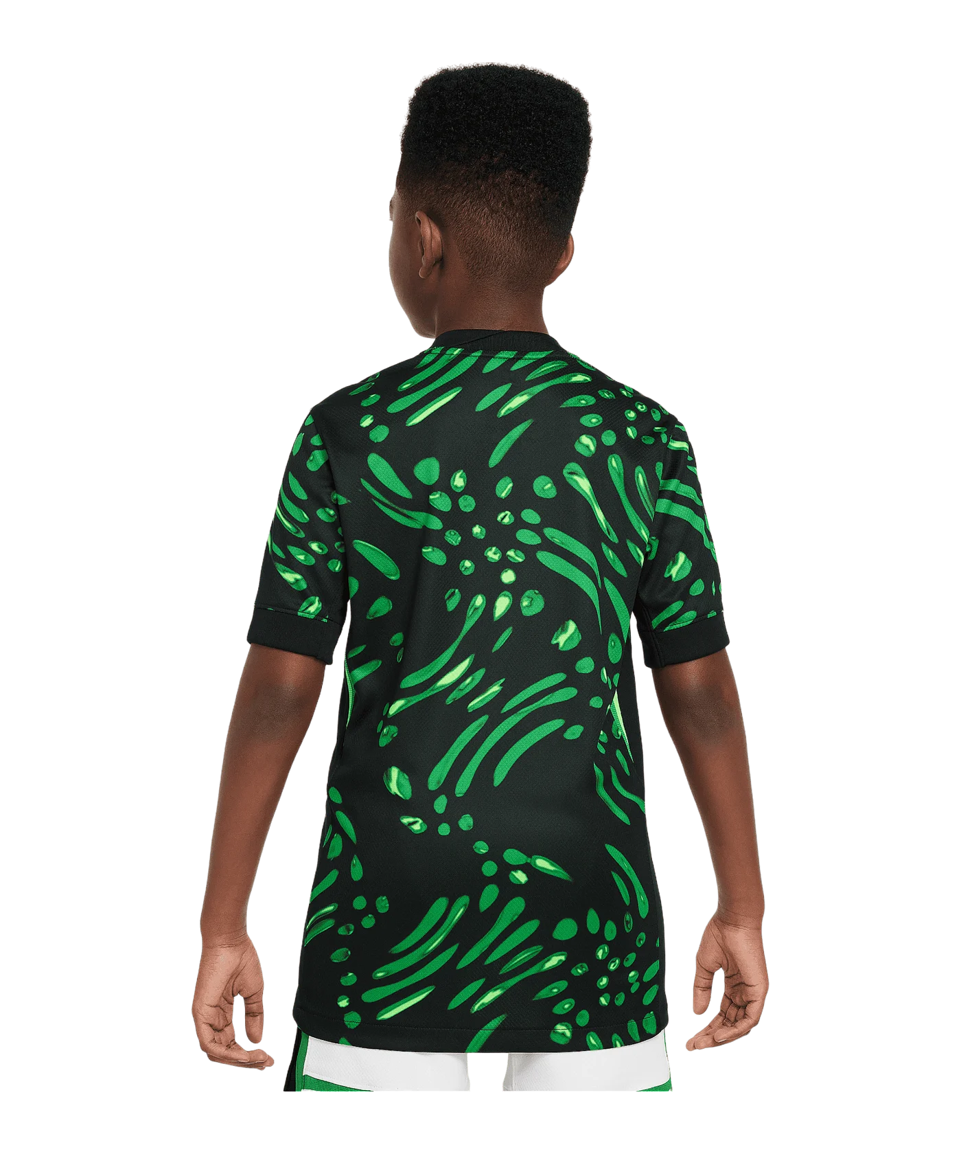 Nike Nigeria Trikot Away 2024 Kids Schwarz F010
