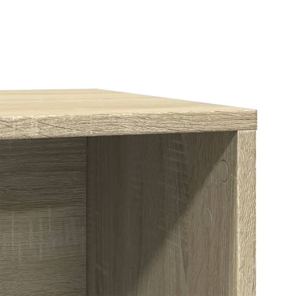 vidaXL Skap til kattetoalett sonoma eik 60x40x40 cm konstruert tre