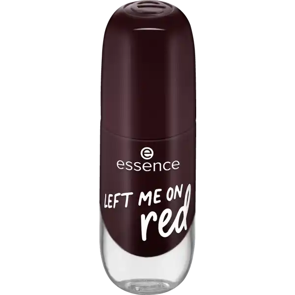 gel nail colour 72 LEFT ME ON red