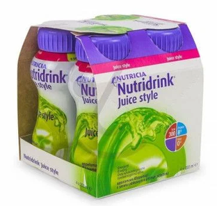 Nutridrink Juice Style Appel 4-pack 200ML