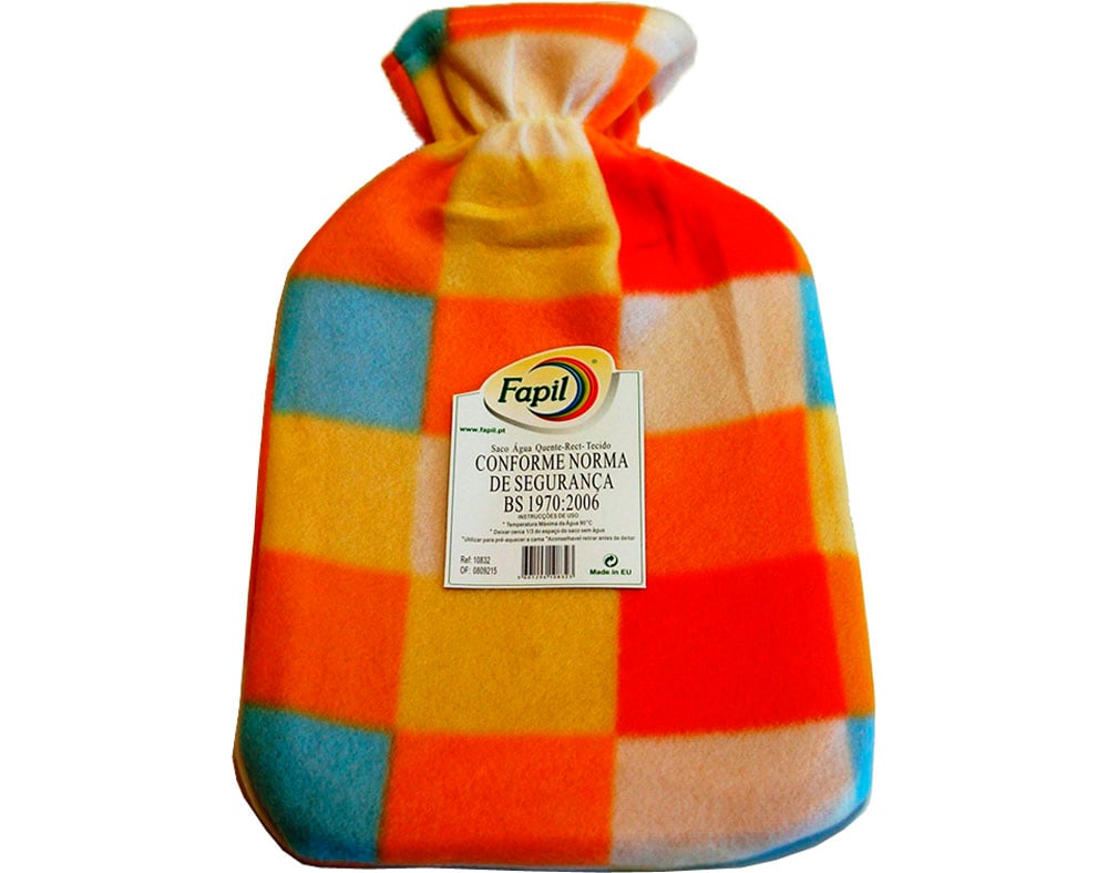 SACO ÁGUA QUENTE RECTANGULAR FAPIL TECIDO MODELOS SORTIDOS