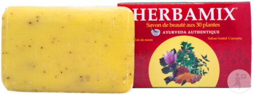 Kerala Nature Herbamix Savon Ayurvédique De Beauté Aux 30 Plantes 125g