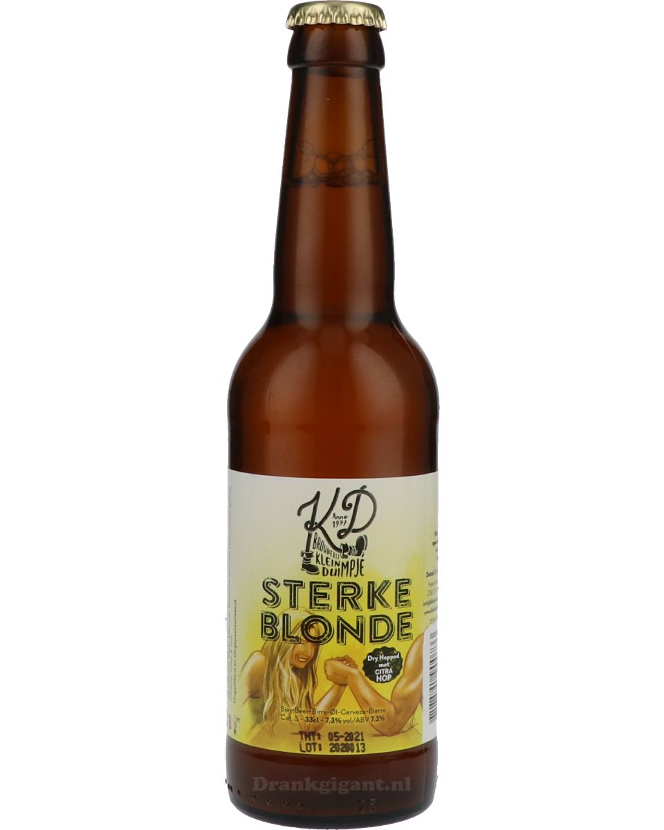 Klein Duimpje Sterke Blonde 33 cl