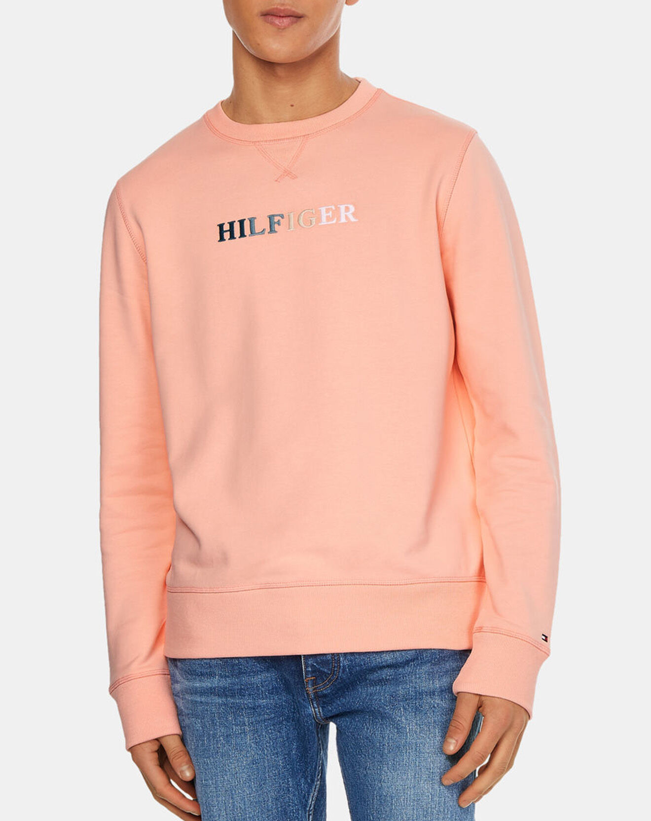 Tommy Hilfiger Sweat Contrast Stitch rose