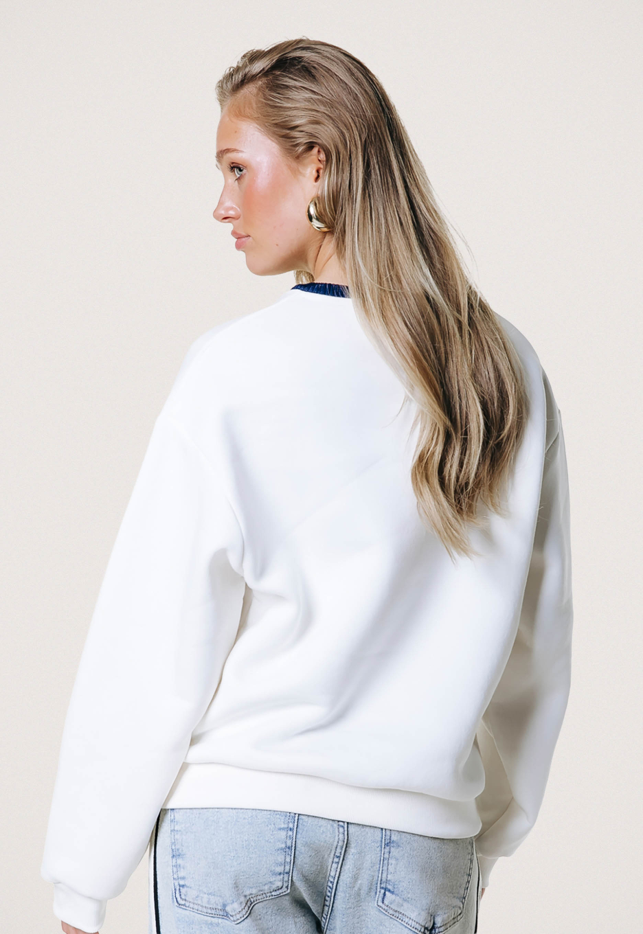 Colourful Rebel Dropped Shoulder Sweater