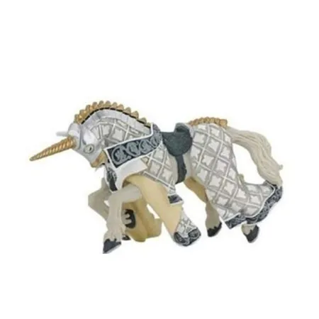 Papo 39916 Pferd des Waffenmeisters Einhorn