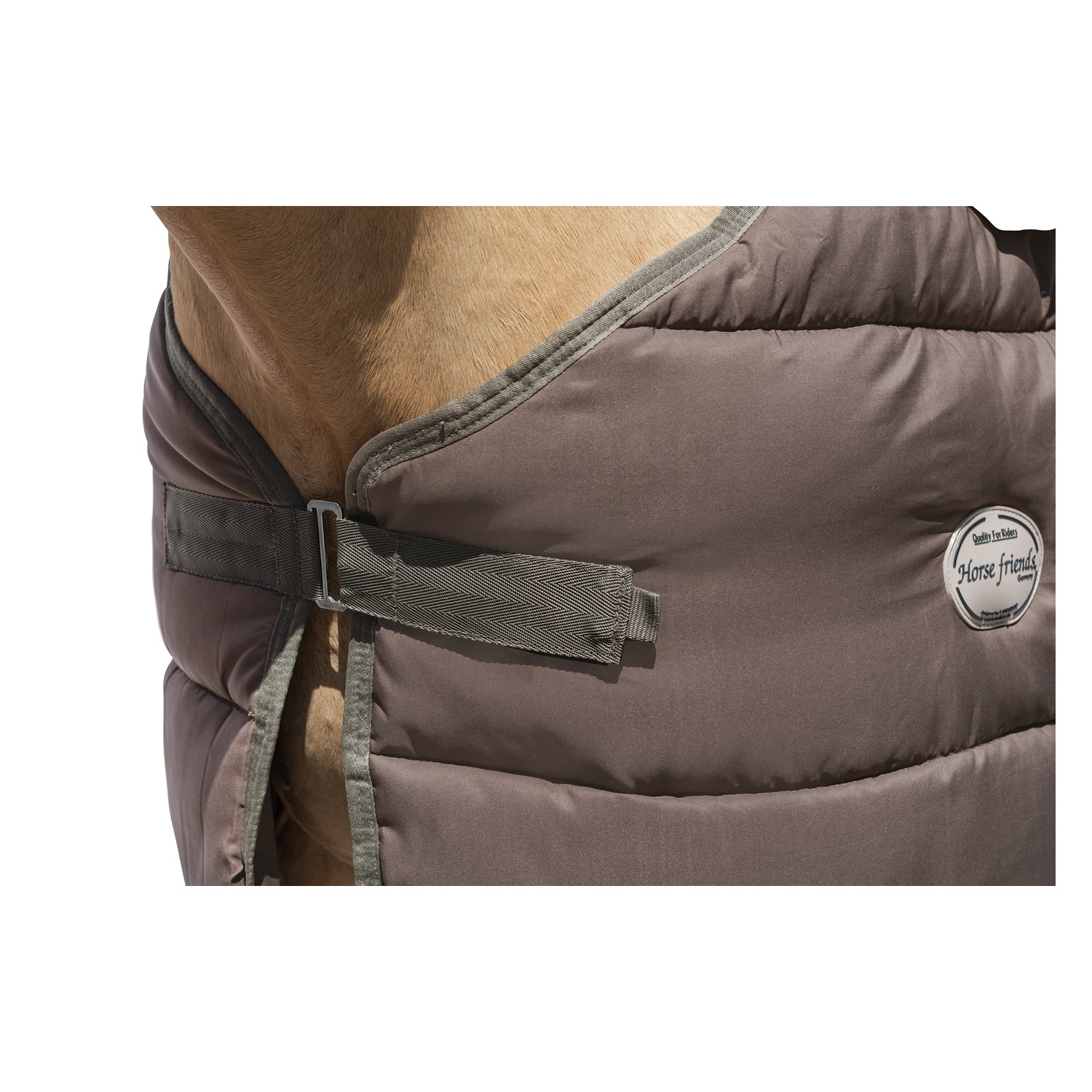 Horse-friends Unterdecke 200 g  - dunkelgrau