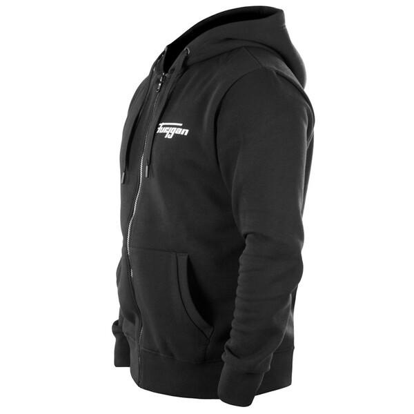 Furygan - Sweat zippé à capuche Corpo Noir / Blanc