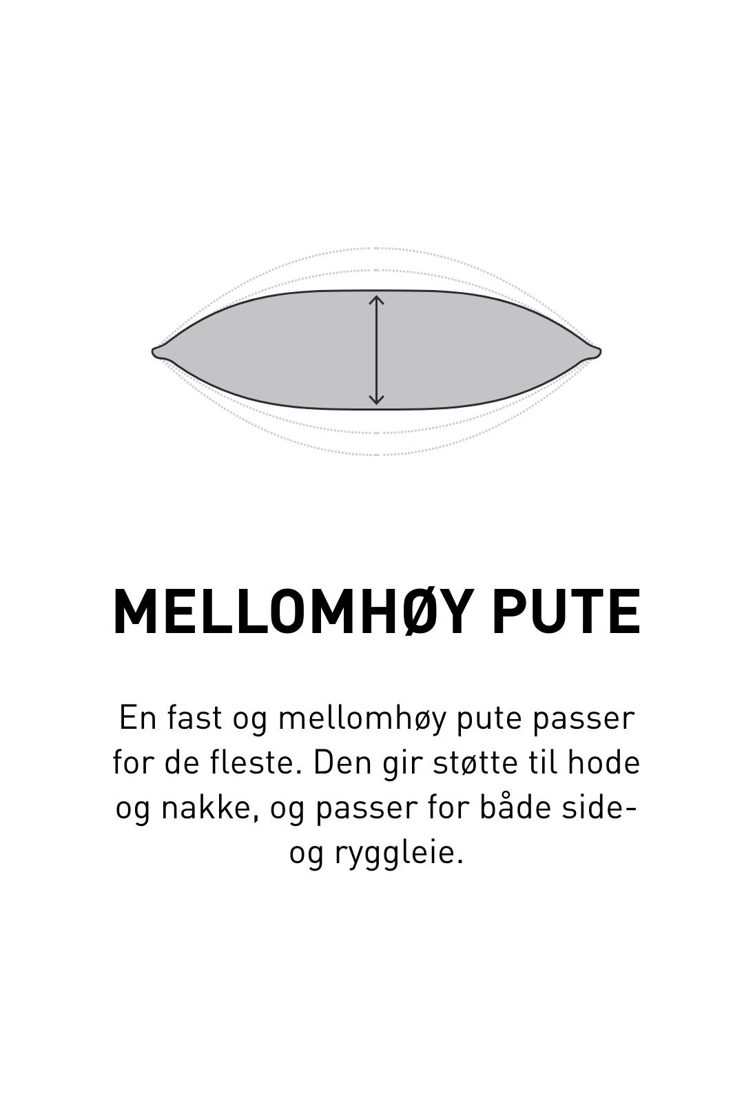 Medium fiberpute hvit - 50x70 cm medium