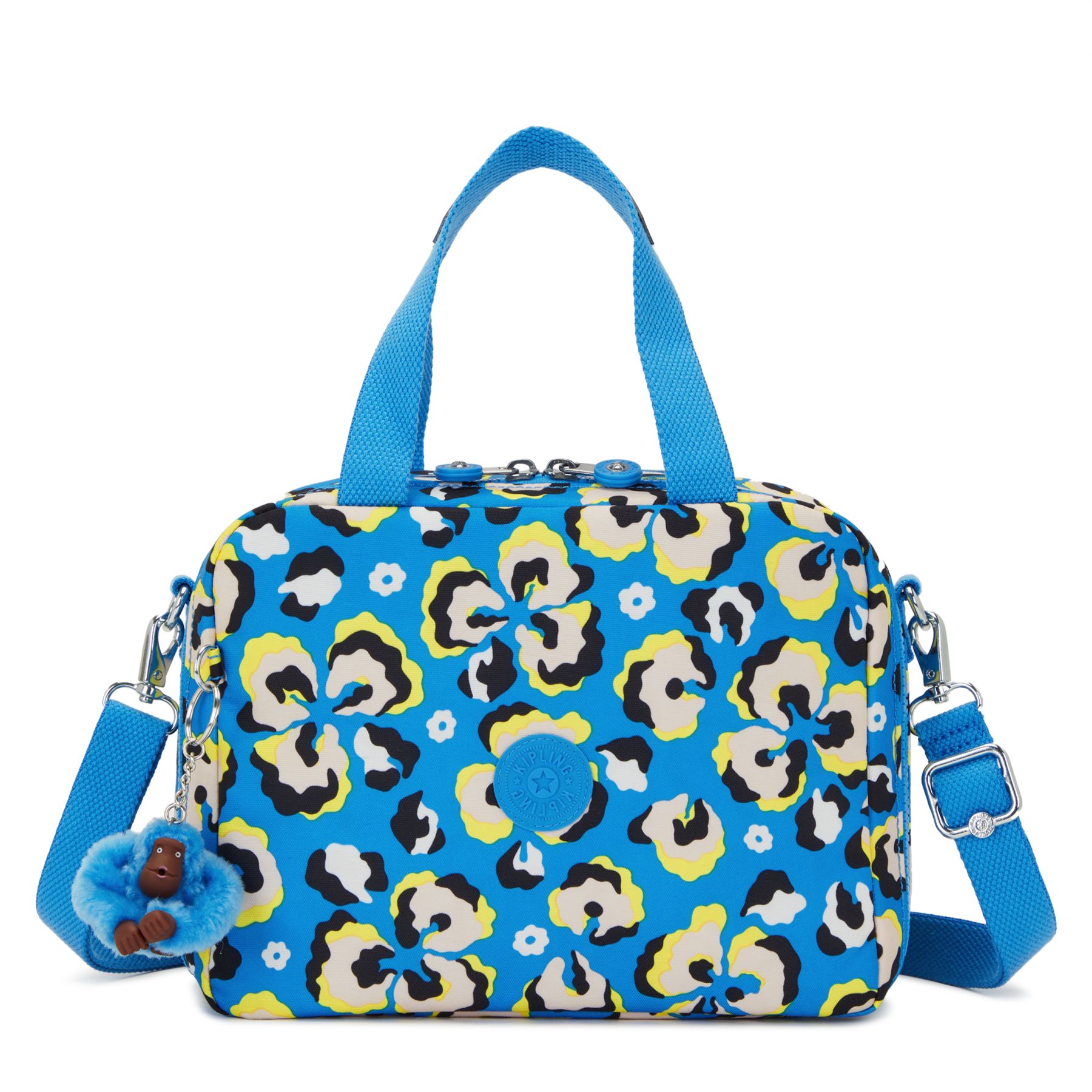MIYO Sac repas moyen avec pochette de maintien pour trolley - Leopard Floral