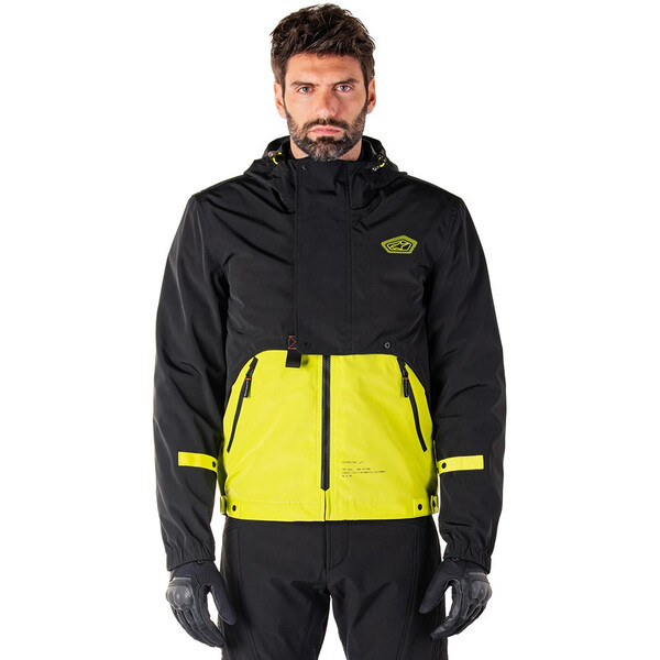 Alpinestars - Blouson Mootant Waterproof Noir / Jaune fluo