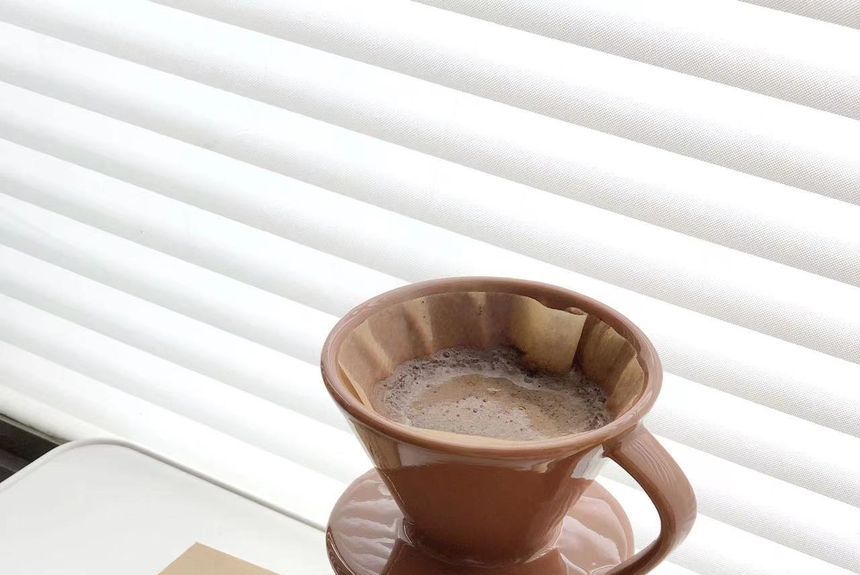 Hashi - Keramische koffielepel / kan / warmer / drinkbeker / set
