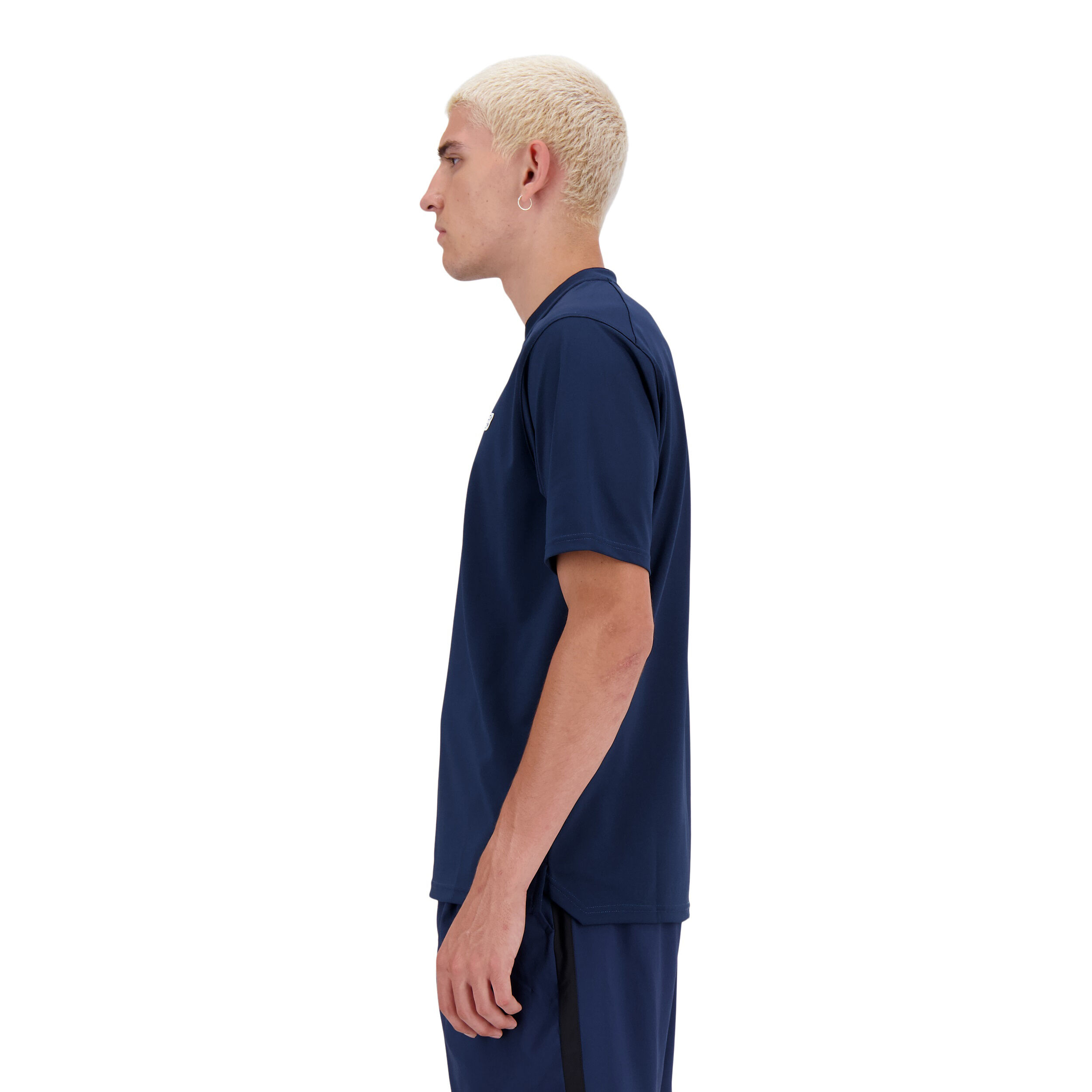 New Balance Tournament T-shirt Hommes - Bleu Foncé