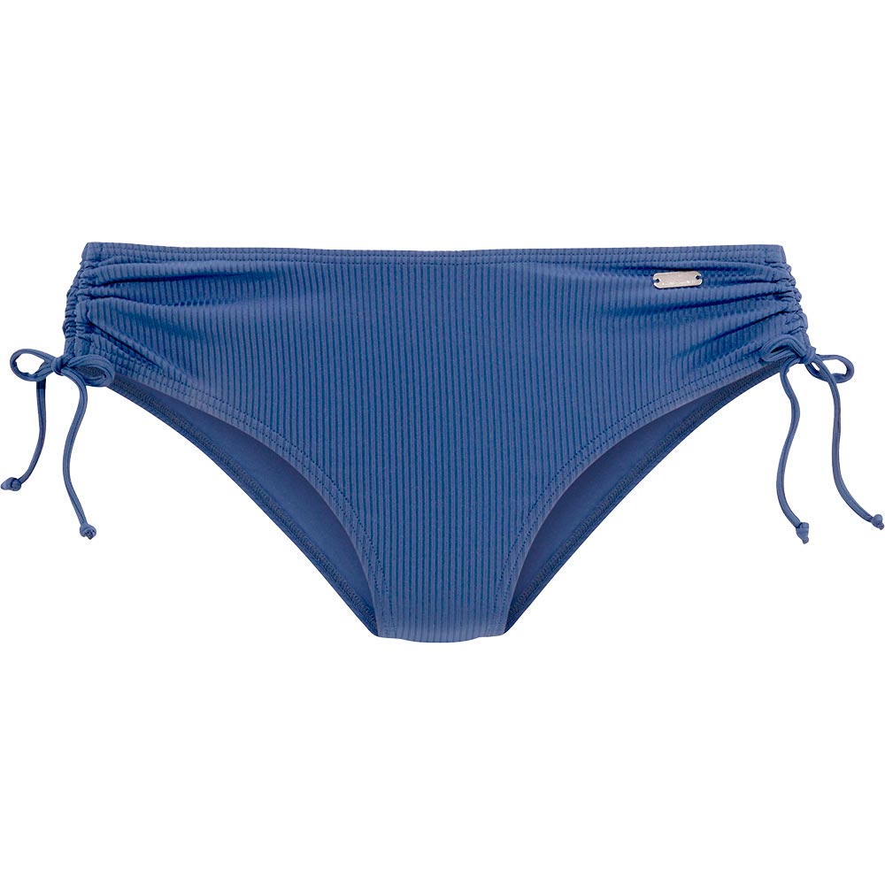 Lascana Bikinihose mit Raffung Damen blue