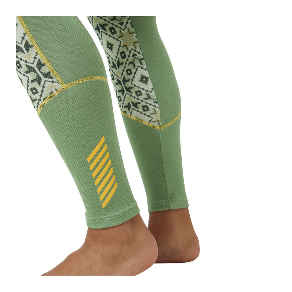 Helly Hansen LIFA MERINO MIDWEIGHT GRAPHIC - Collant Femme jade 2.0 star pixel