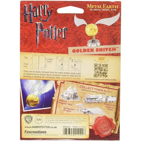 Metal Earth: Harry Potter Golden Snitch