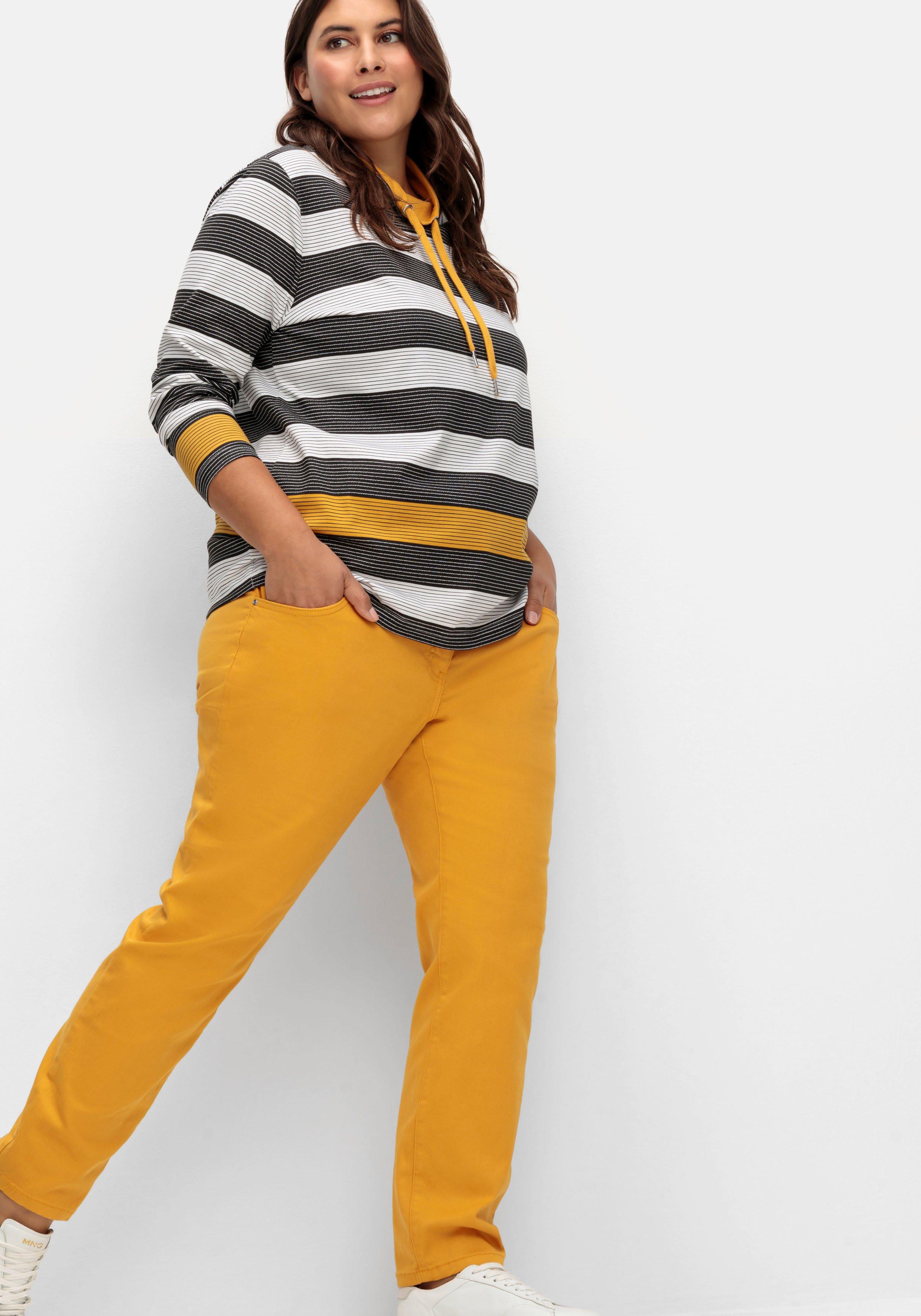 Schmale Jeans aus Baumwollstretch