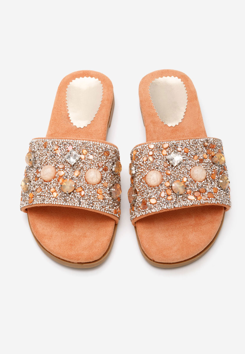 Mules femme orange Moana V2