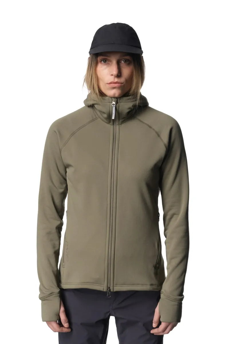 Houdini Women's Power Houdi Sage Green