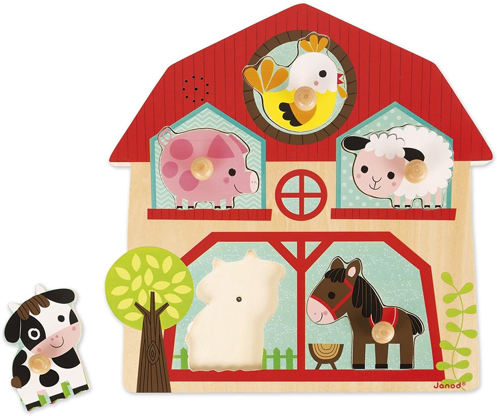 Puzzle sonore les copains de la ferme