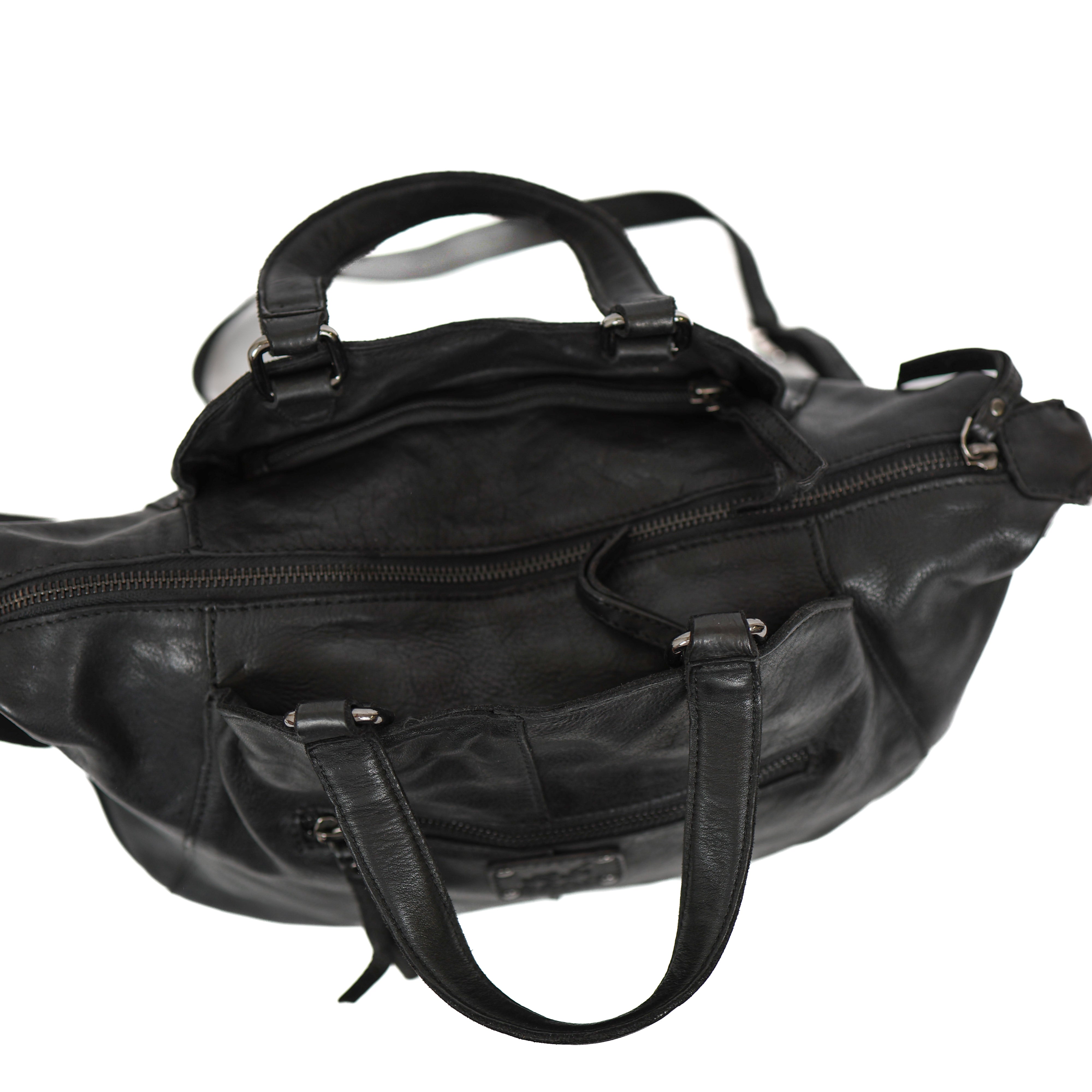 Hand-/schoudertas 'Jinte' zwart Black