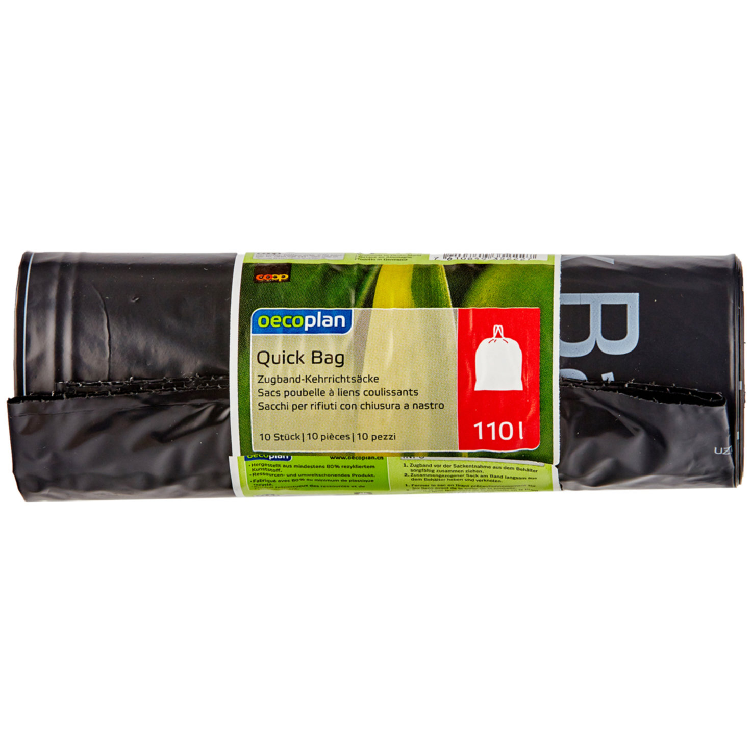 Oecoplan Quick Bag Abfallsack 110L 10 Stück