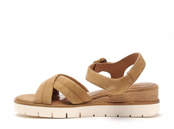 Tamaris nu pieds plats femme 28202 42 velours marron