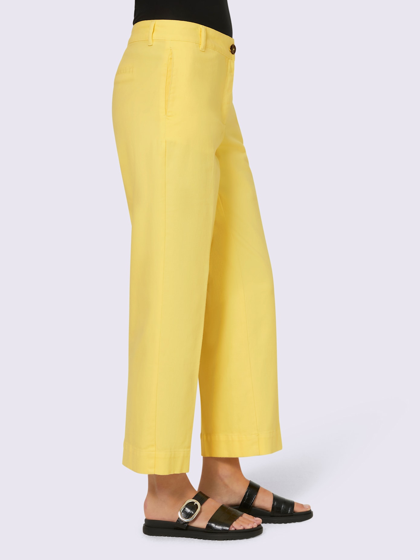Pantalon forme courte tendance